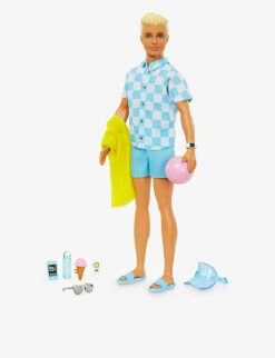 Barbie Ken Deluxe Beach Doll Set