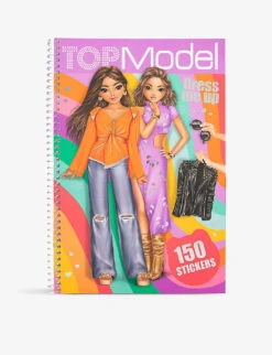 Top Model Dress Me Up Sticker Book