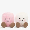 JELLYCAT Amuseable Pink And White Marshmallows Soft Toy 9cm