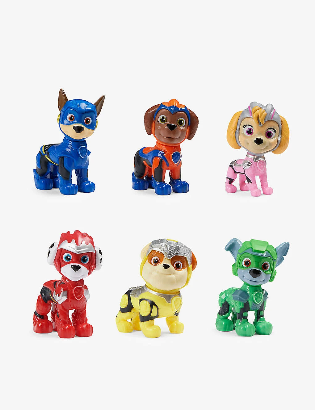 Paw Patrol Mighty Movie Pups Toy Figure Set - Image 2