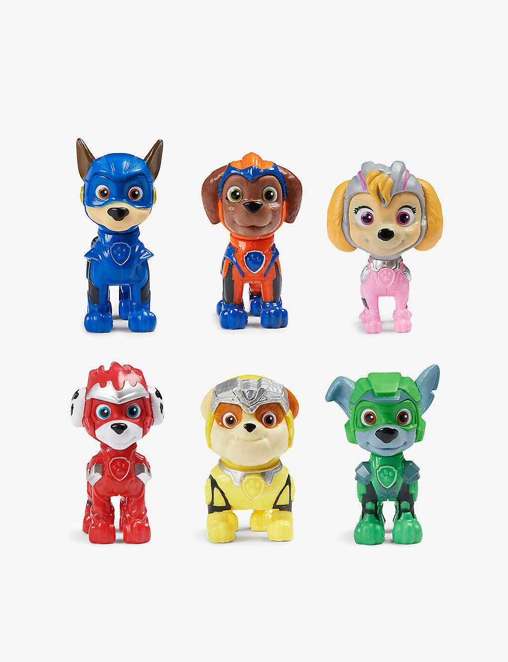 Paw Patrol Mighty Movie Pups Toy Figure Set - Image 3