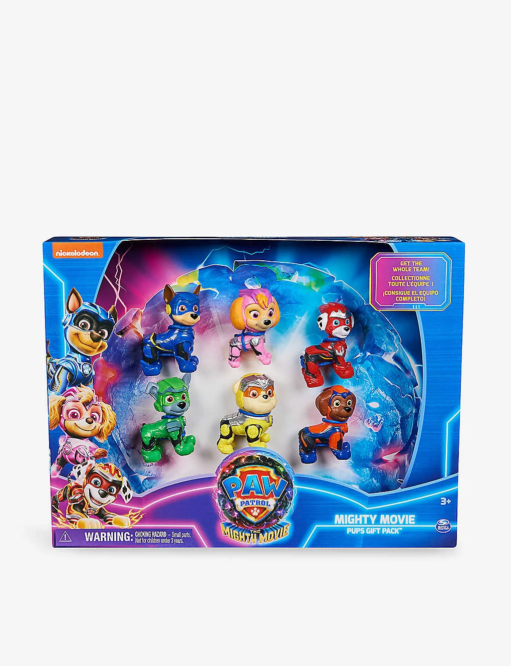 Paw Patrol Mighty Movie Pups Toy Figure Set