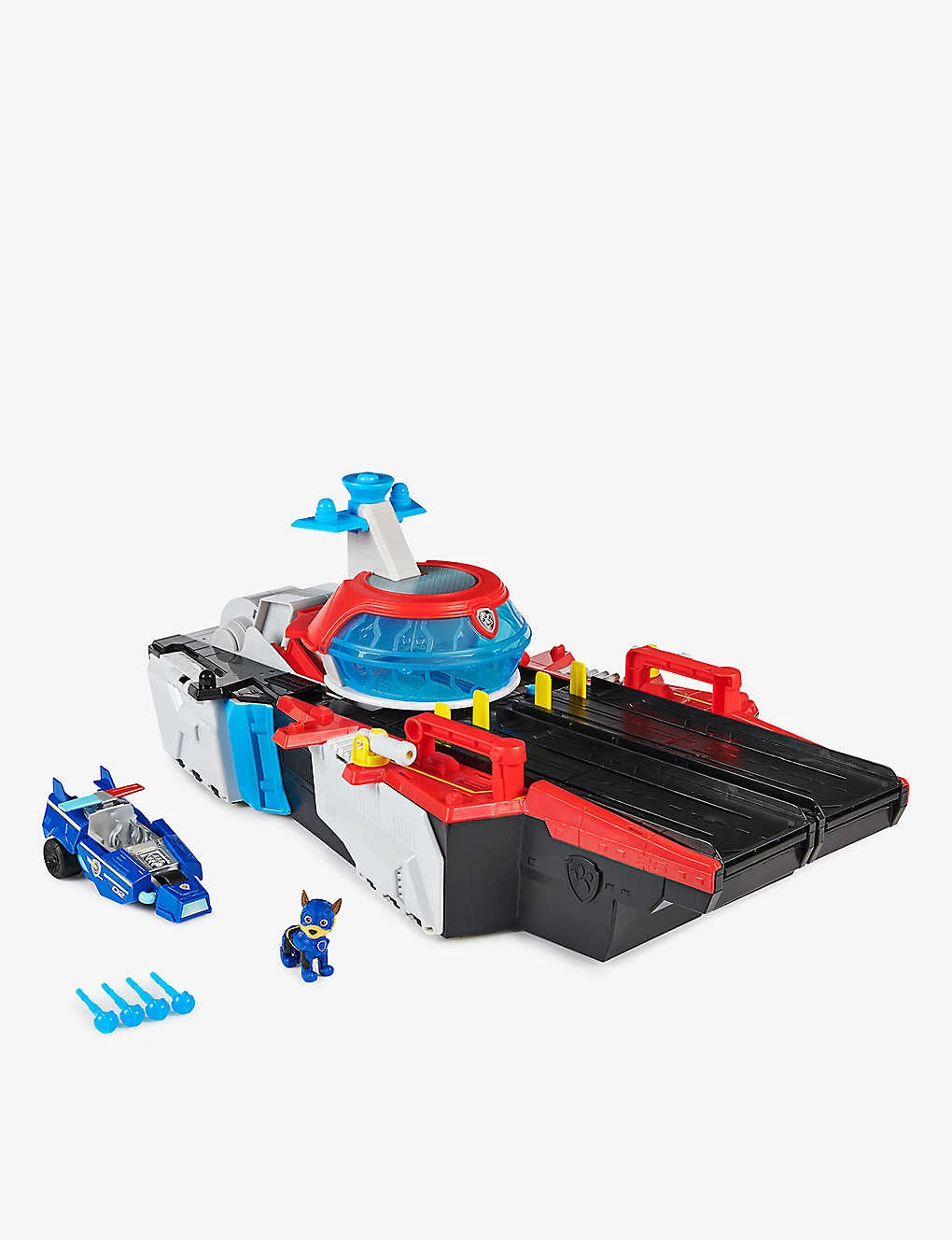 Paw Patrol The Mighty Movie Aircraft Carrier HQ Playset - Image 2