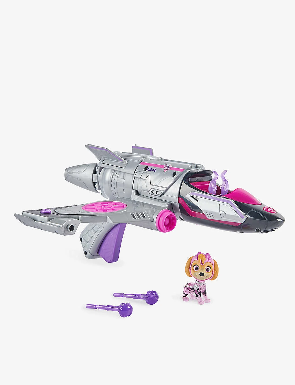 Paw Patrol The Mighty Movie Skye Jet Playset - Image 3