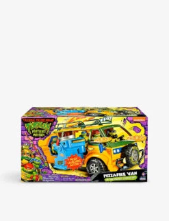 Pizza Fire Toy Delivery Van Playset
