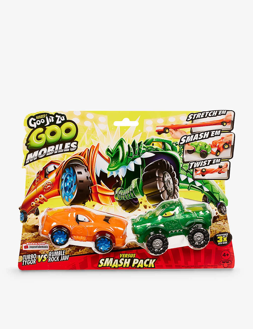 Goo Jit Zu Toy Cars Set Of Two